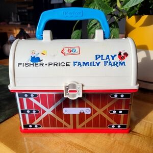 Vintage Fisher-Price Farm Carry Case